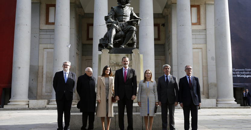 Los Reyes de España asisten al acto de inauguración del Bicentenario del Museo del Prado