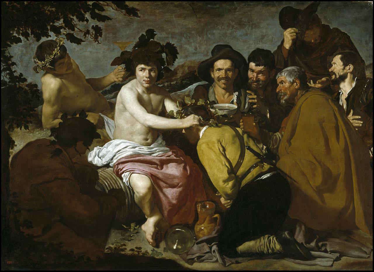 Triunfo de Baco o los borrachos, El [Velázquez]