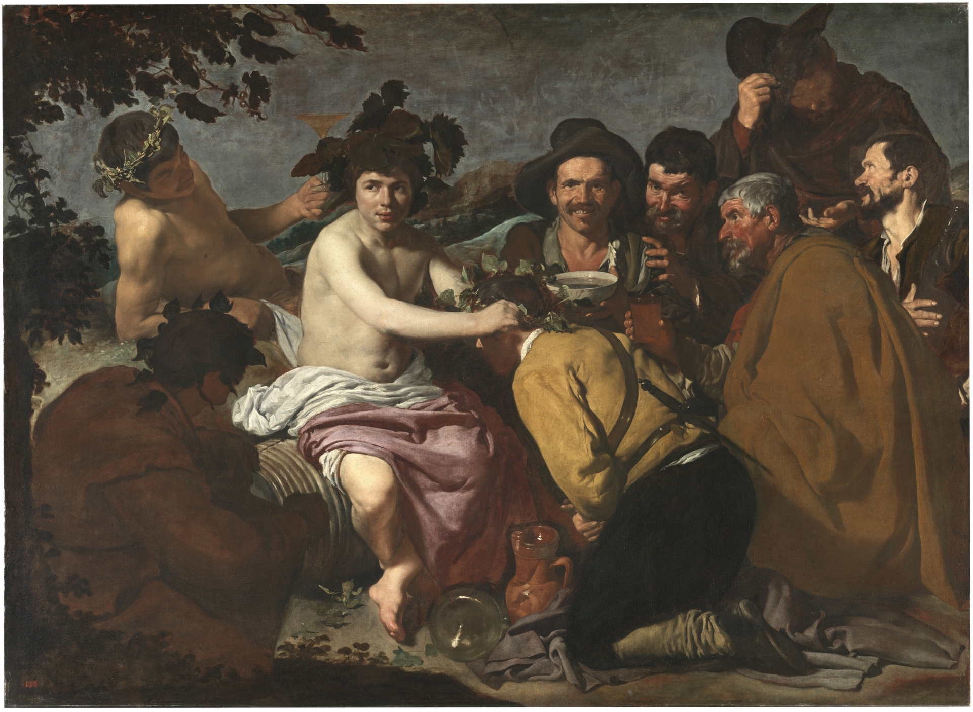 Triunfo de Baco o los borrachos, El [Velázquez]