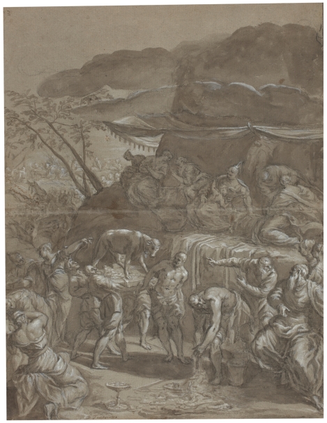 Image of the artwork: "The Worship of the Golden Calf"