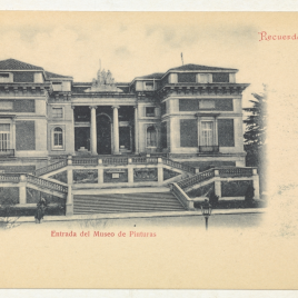 Museo del Prado, vista de la fachada Norte o de Goya