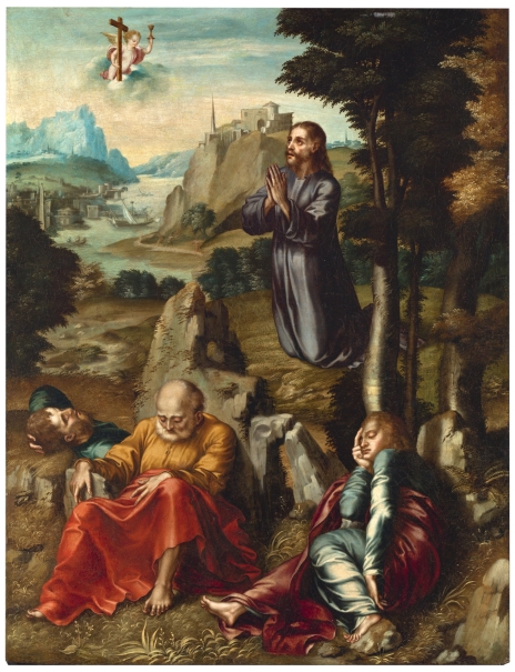 Imagen de la obra: "La Oración en el Huerto"
