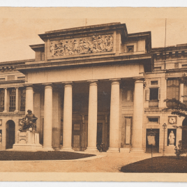 Museo del Prado, vista de la fachada oeste o de Velázquez
