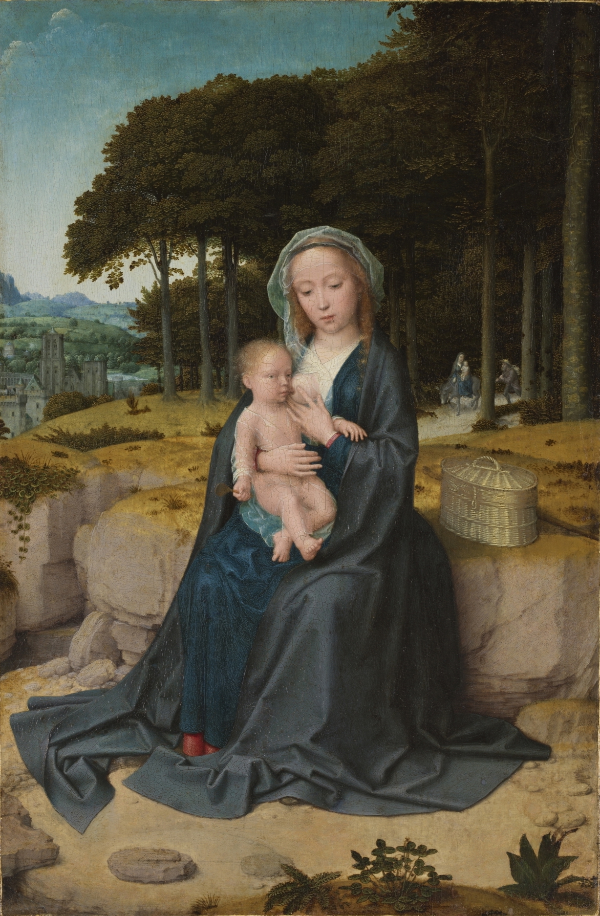 Descanso en la Huida a Egipto