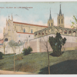 Vista de la iglesia y claustro de los Jerónimos