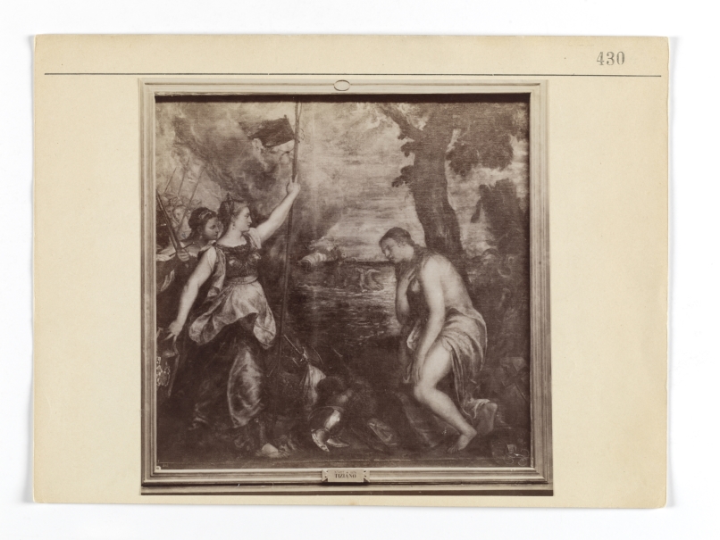 La Religión socorrida por España Colección Museo Nacional del Prado