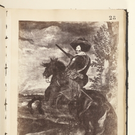 Gaspar de Guzmán, conde-duque de Olivares, a caballo