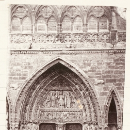 Catedral de León, puerta central oeste