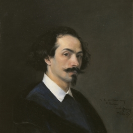 El pintor Matías Moreno