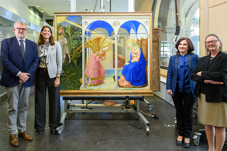 El Museo del Prado presenta La Anunciación de Fra Angelico tras su restauración