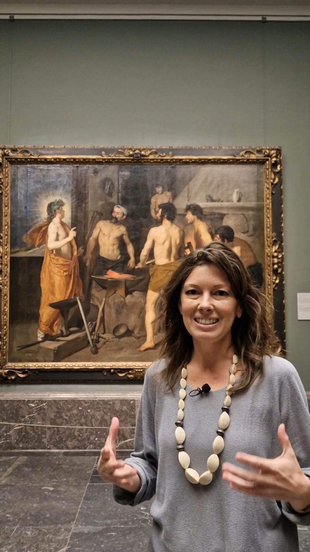 Weekly sessions in English: "Vulcan's Forge", by Velázquez (1630)