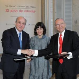 El Museo del Prado y la Obra Social “la Caixa” firman un convenio para el desarrollo de un ambicioso programa educativo