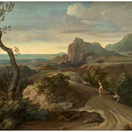Landscape with Hunters