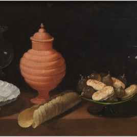 Still Life with Sweetmeats and Glass Vessels