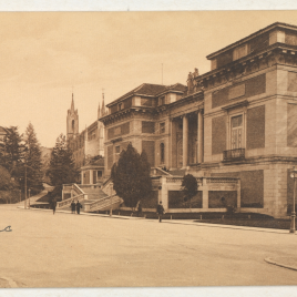 Museo del Prado, vista de la fachada norte o de Goya