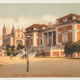 Museo del Prado, vista de la fachada norte o de Goya