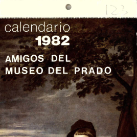 Calendario de 1982 editado por la Fundación Amigos del Museo del Prado