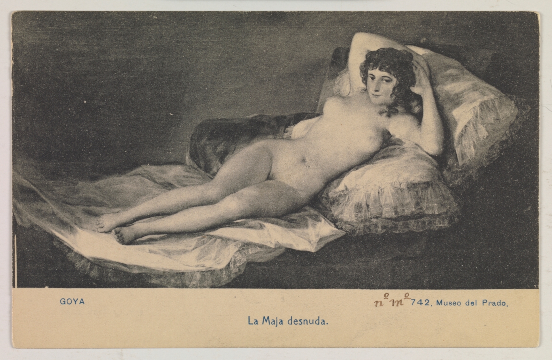La maja desnuda - Colección - Museo Nacional del Prado