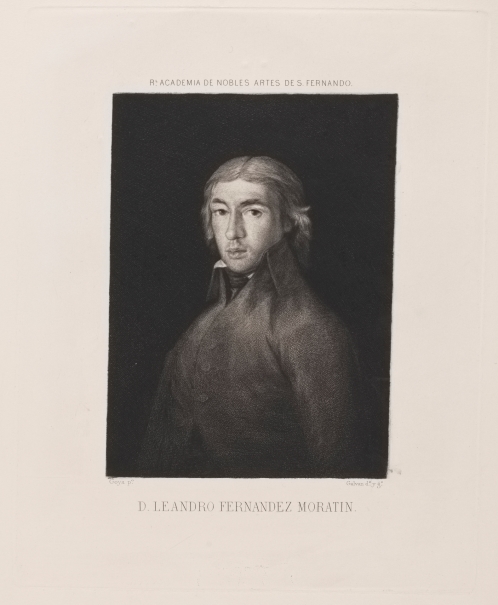 Imagen de la obra: "Leandro Fernández Moratín"