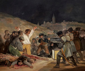 El 3 de mayo en Madrid o "Los fusilamientos", Goya