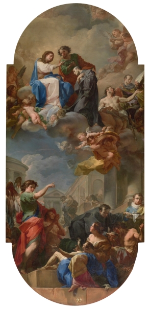 Imagen de la obra: "Triunfo de San Juan de Dios"