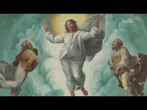 Avance del proceso de restauración: La Transfiguración, de Gianfrancesco Penni