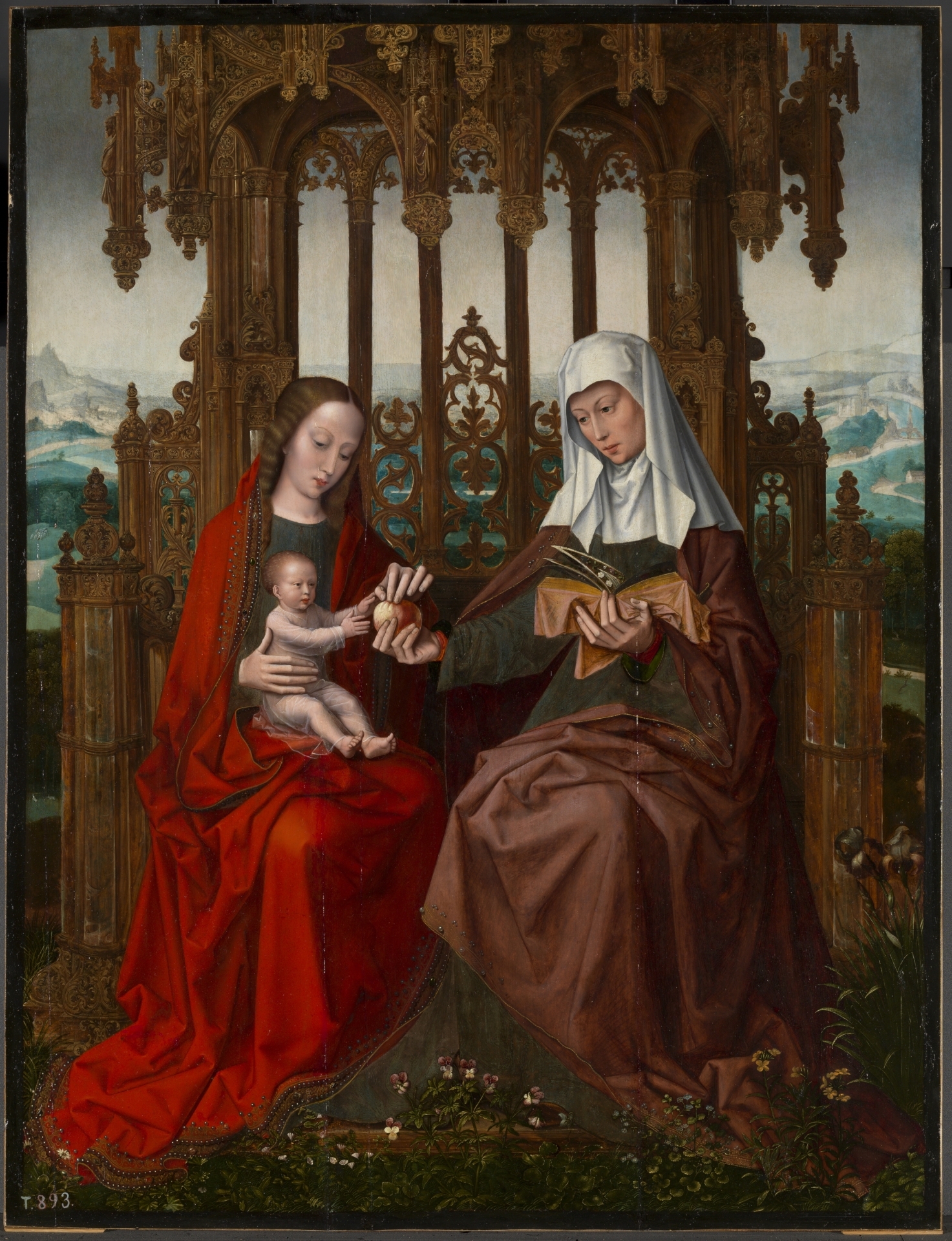 The Virgin and Child with Saint Anne - The Collection - Museo