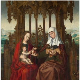Santa Ana, la Virgen y el Niño