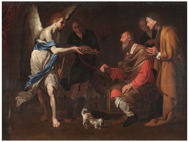 Imagen de la obra: "Curación de Tobías"