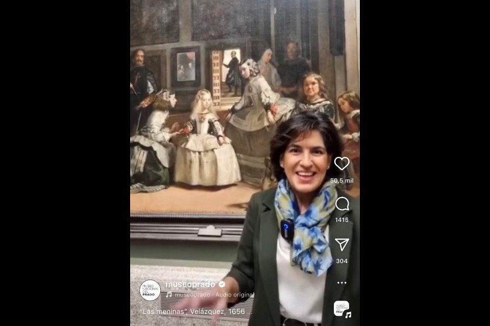 El Museo Nacional del Prado celebra mañana los 1.000 directos publicados en Instagram