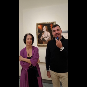 "Santa Catalina" de Giampietrino, en la sala de leonardescos del Museo del Prado