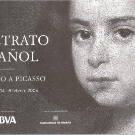 Dos billetes de entrada a la exposición "El retrato español. Del Greco a Picasso" en 2004