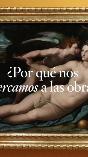"Venus y Cupido" de Alessandro Allori, de la exposición "Pasiones mitológicas"