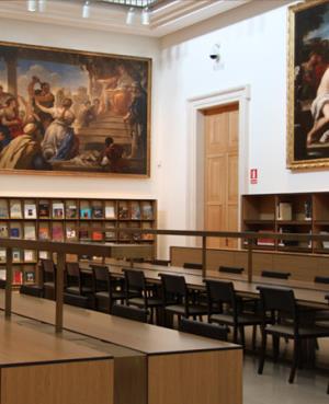 Visitas guiadas a la bóveda de Luca Giordano en la sala de lectura de la Biblioteca del Museo del Prado. Día del Libro 2019