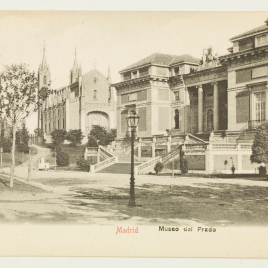 Museo del Prado, vista de la fachada norte o de Goya