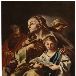 San Joaquín, Santa Ana y la Virgen