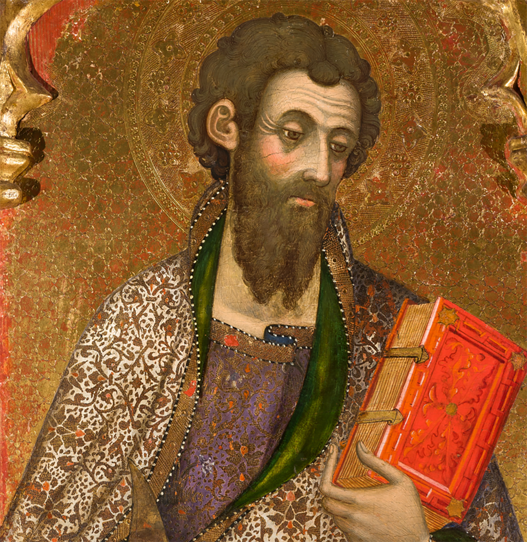 Imagen de San Bartolomé y san Bernardo de Claraval