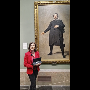 Retratos ecuestres: El emperador Carlos V en Mühlberg (1538) y Felipe IV (1635)