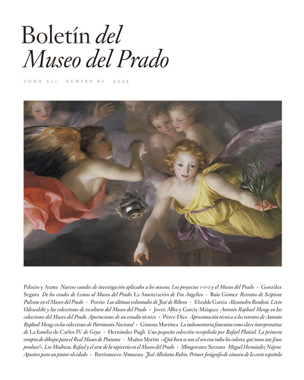 Portada del Boletín del Museo del Prado
