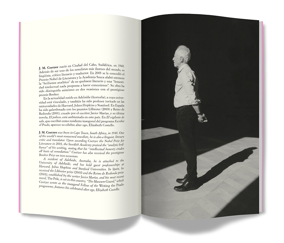 Interior pages of 'The Museum Guard'