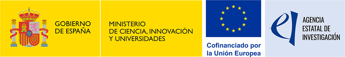 Gobierno de España - Ministerio de Ciencia, Innovación y Universidades - Cofinanciado por la Unión Europea - Agencia Estatal de Investigación