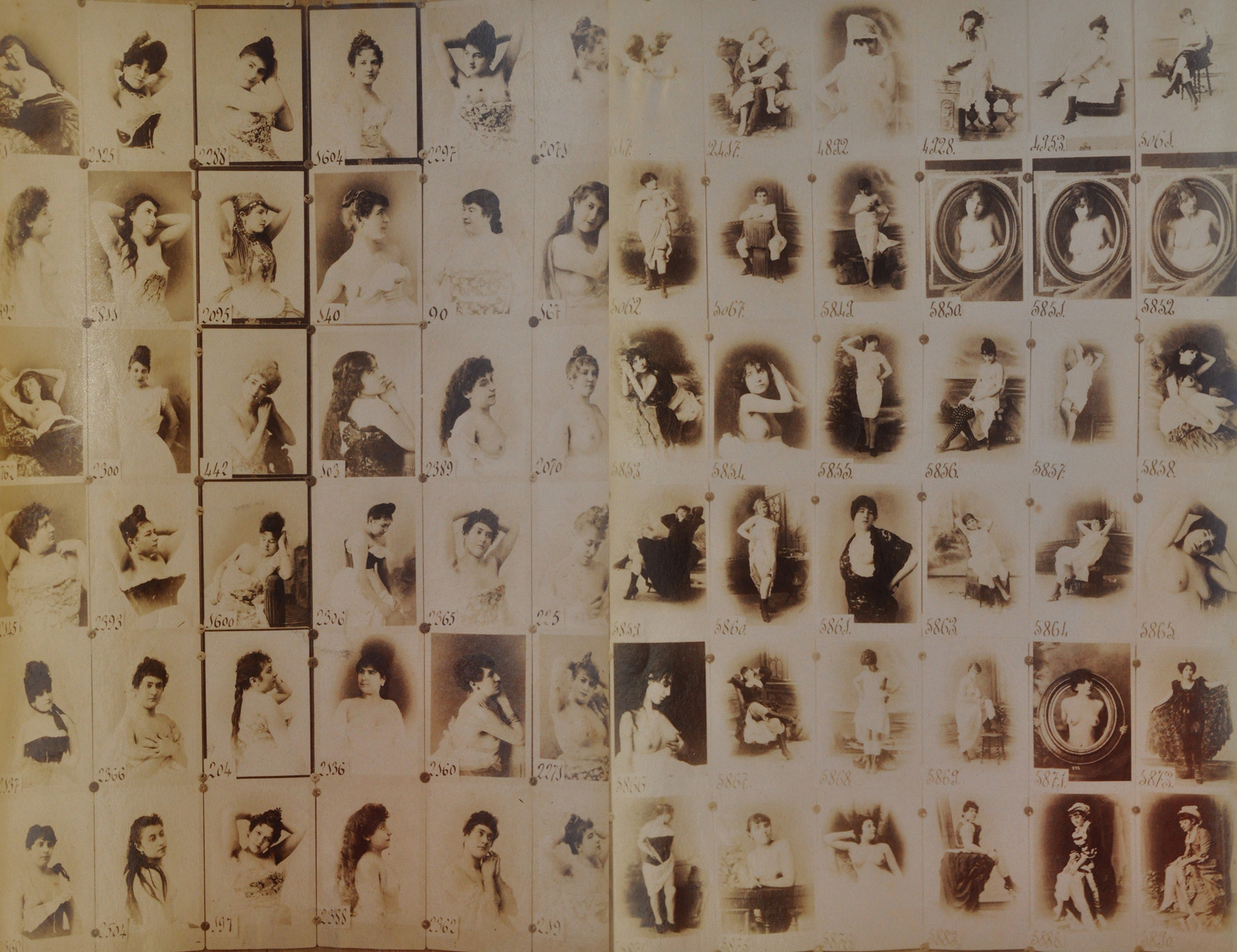Photographs of Samples of Erotic Photographs