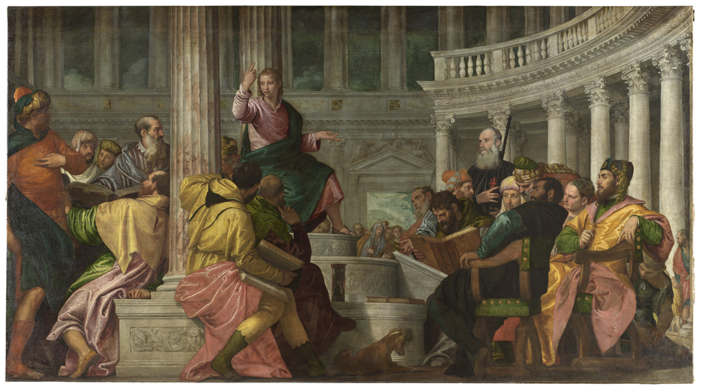 Picture of Christ among the Doctors in the Temple