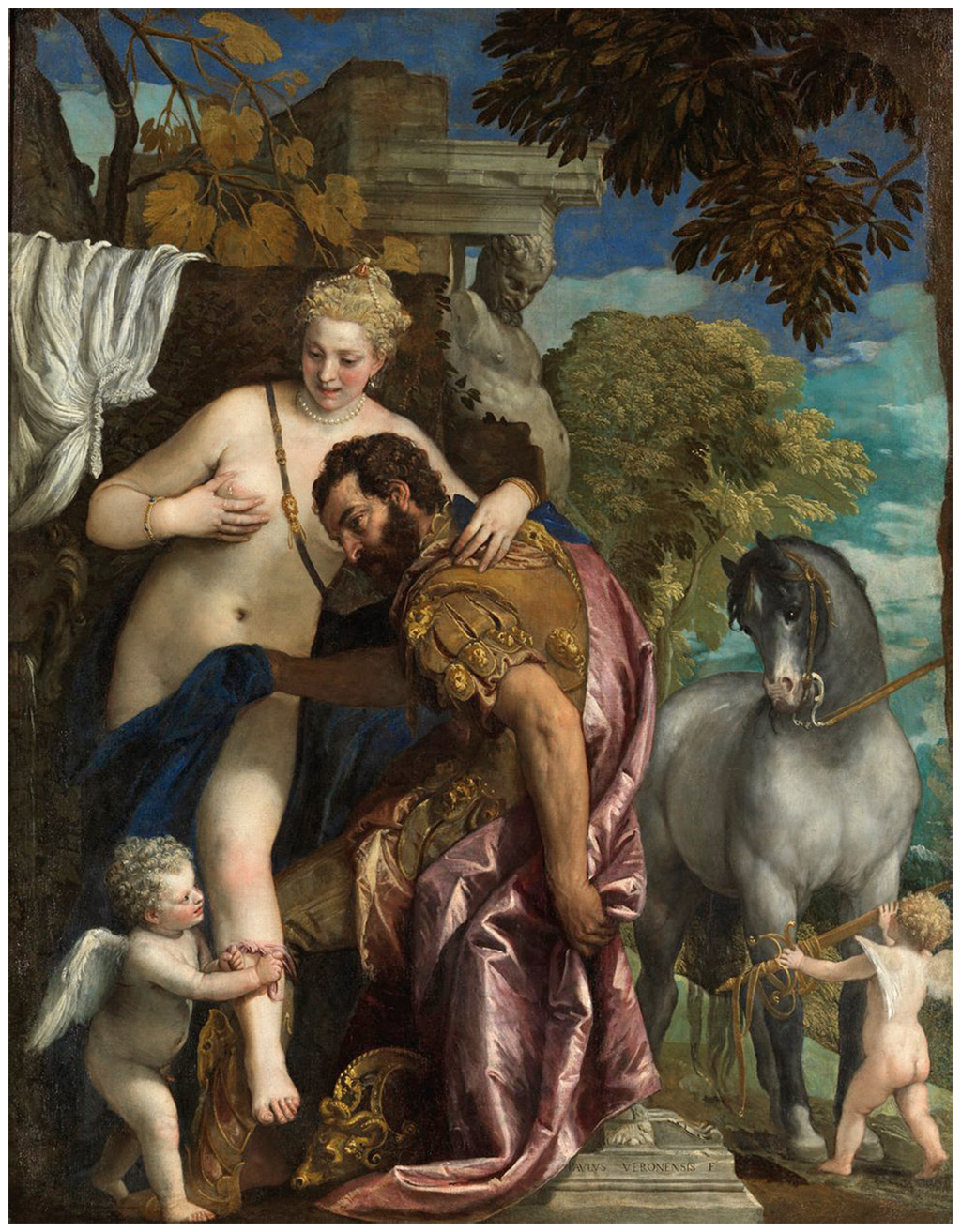 Picture of Mars and Venus united by Love