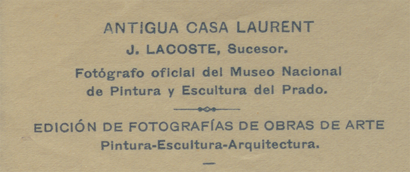 Imagen de membrete de una carta con informaci&oacute;n del negocio de Jos&eacute; Lacoste