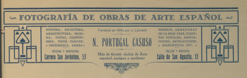 Imagen de membrete de una factura con informaci&oacute;n del negocio de Nicol&aacute;s Portugal