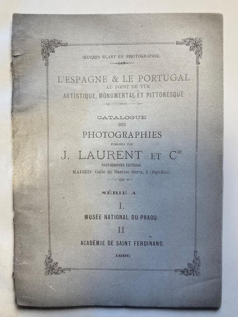 Imagen de cat&aacute;logo de fotograf&iacute;as de J. Laurent y C&iacute;a.