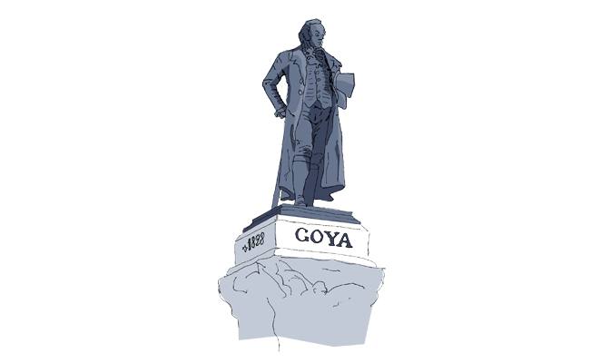 Statue of Goya