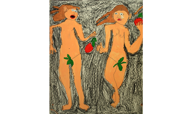 Andrés interpretation of Adam and Eve
