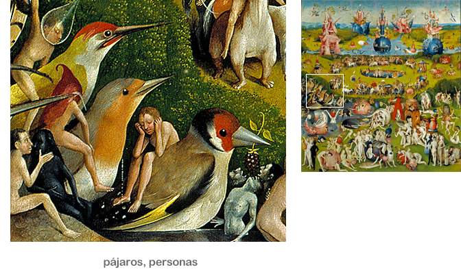 Pájaros y personas